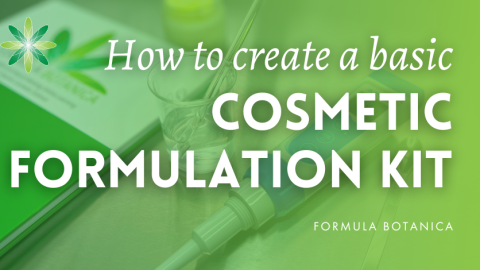 Cosmetic formulation kit: 11 essential tools to get you started